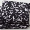 Dappled Leaves - Dappled Leaf Black/Charcoal 108" Wide 3 Yard Cut