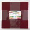 Bella Solids Burgundy Junior Layer Cake