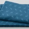 Rainbow Sampler - Simple Paisley Blue/Green 3 Yard Cut