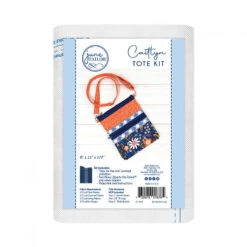 Caitlyn Crossbody Tote Bag Kit - Zippity-Do-Done™ Navy -Clover Outlet Store dcf3018e 5b0e 3297 963e 66bc8984b769