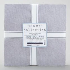 Essex Grey Ten Squares