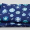 Windsong Meadows - Blossom Toss Navy 3 Yard Cut