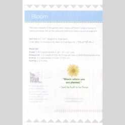 Bloom Quilt Kit -Clover Outlet Store eea61328 f16d 3b8e a02a 86143e85ea7e