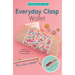 Everyday Clasp Wallet Kit -Clover Outlet Store everyday clasp wallet kit zw2637 zakka workshop zakka workshop 050fb6
