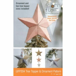 Fabriflair Tree Topper & Ornament Pattern