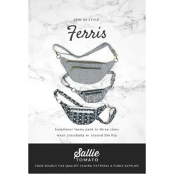 Sallie Tomato Ferris Fanny Pack Bundle - Nickel -Clover Outlet Store ferris fanny pack bundle nickel bund286 sallie tomato sallie tomato 803140
