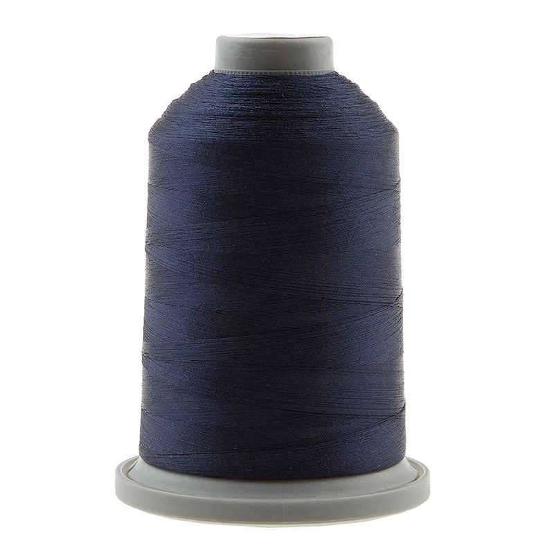 Fil-Tec Glide™ Trilobal 40 WT Polyster King Spool Thread - Navy 1 Fil-Tec Glide™ Trilobal 40 WT Polyster King Spool Thread - Navy