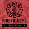 Firefighter Laser Silhouette Precut Fused Appliqué Pack