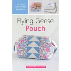 Flying Geese Pouch Kit -Clover Outlet Store flying geese pouch kit zw2576 zakka workshop zakka workshop 818139