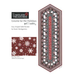 Gnome For The Holidays Easy Striped Table Runner Kit -Clover Outlet Store gnome for the holidays easy striped table runner kit timeless treasures karen montgomery 141ac3 b8ed63a4 9802 4f9a 9791 8f9035a18b17