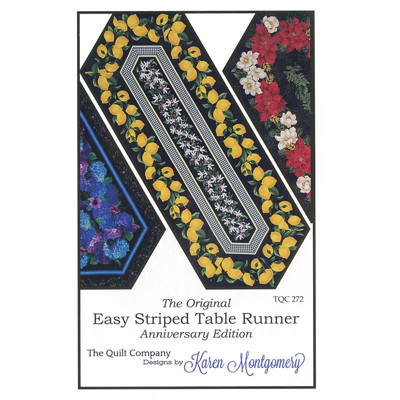 Gnome For The Holidays Easy Striped Table Runner Kit - Image 5