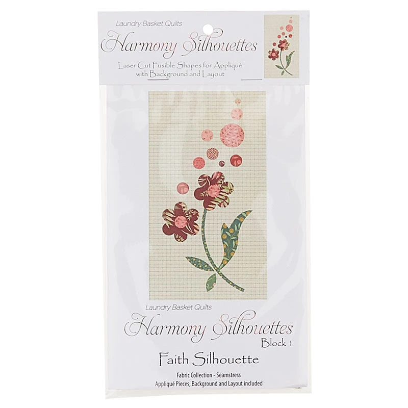 Harmony Faith Silhouettes Laser Cut Fusible Appliqué Shapes