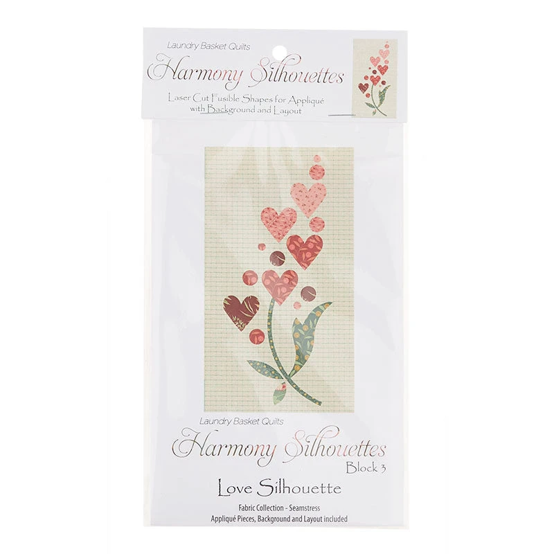 Harmony Love Silhouettes Laser Cut Fusible Appliqué Shapes