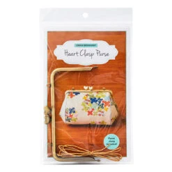 Heart Clasp Purse Kit -Clover Outlet Store heart clasp purse kit zw2194 zakka workshop zakka workshop 15ce28