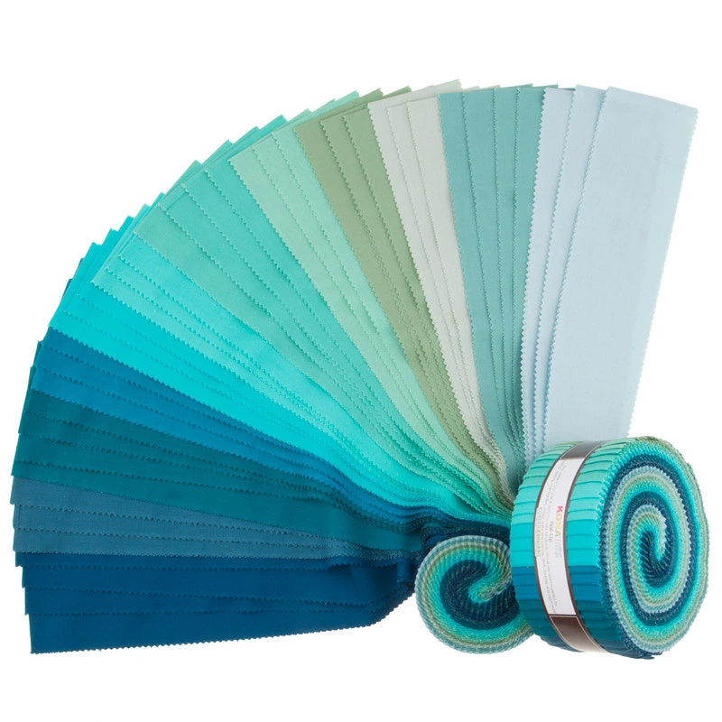 Kona Cotton - Midnight Oasis Roll Up 1 Kona Cotton - Midnight Oasis Roll Up