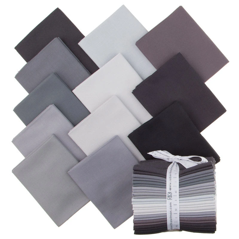 Kona Cotton - Stormy Skies Fat Quarter Bundle 1 Kona Cotton - Stormy Skies Fat Quarter Bundle