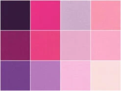 Kona Cotton - Wildberry Palette Ten Squares -Clover Outlet Store kona cotton wildberry palette ten squares ten 654 42 robert kaufman robert kaufman fabrics 30ed50