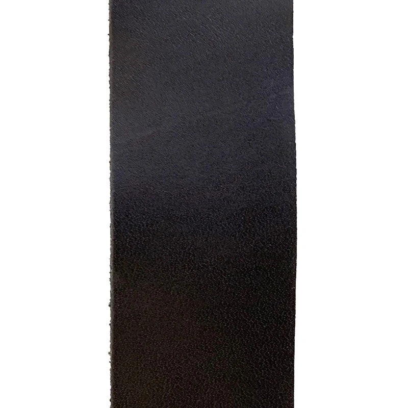 Leather Bag Strap - 1 1/4" Black 2 Leather Bag Strap - 1 1/4" Black - Image 2