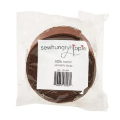 Leather Bag Strap - 1 1/4" Brown -Clover Outlet Store leather bag strap 1 14 brown shh lea3br sew hungryhippie natalie santini 324ef9