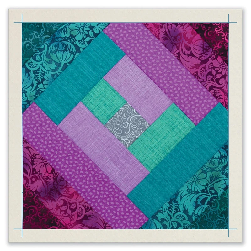 London Labyrinth Quilt As You Go Preprinted Batting - Image 5