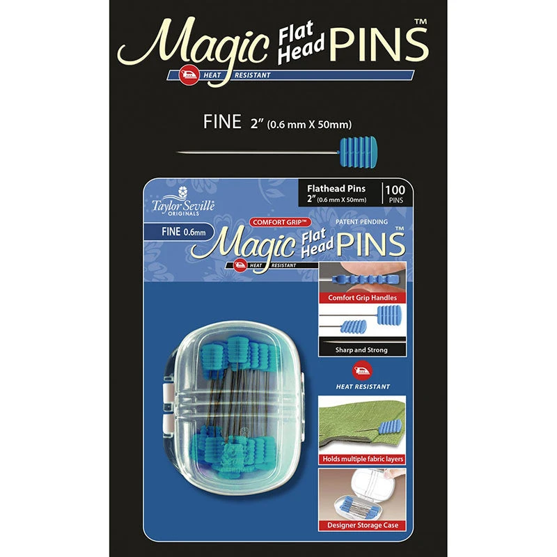 Magic Pins™ Flat Head Fine - 100 Count - Image 4