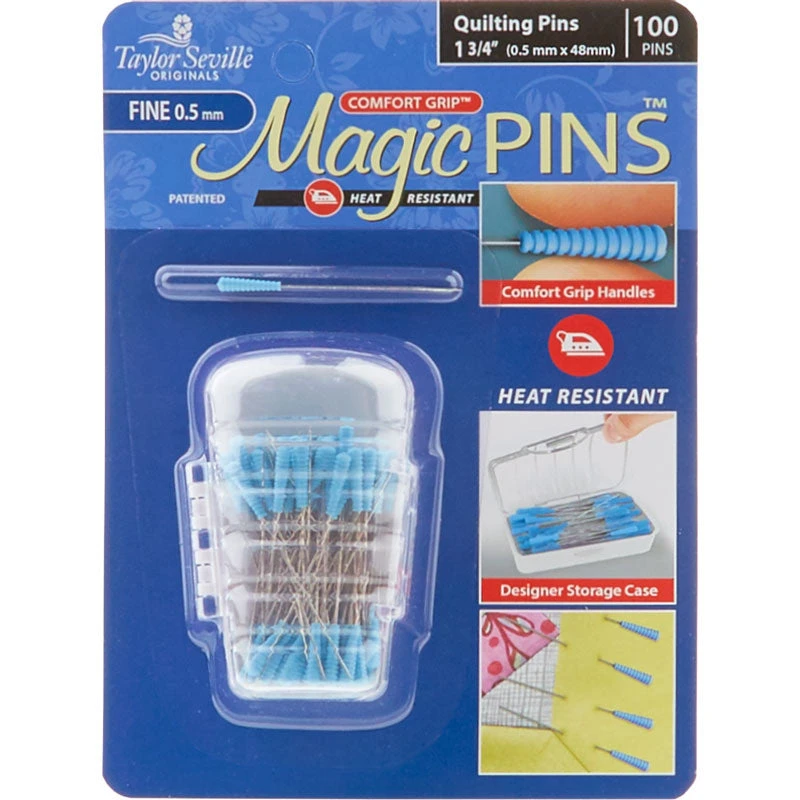 Magic Pins™ Quilting Fine Pins - 100 Count - Image 3