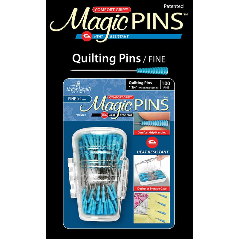 Magic Pins™ Quilting Fine Pins - 100 Count - Image 4