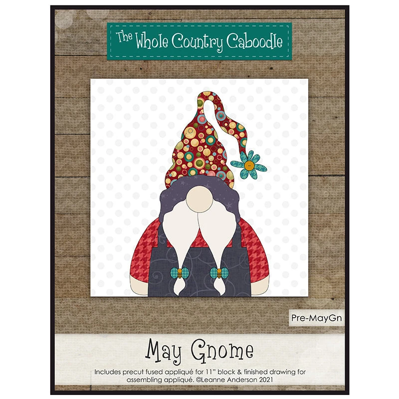 May Gnome Precut Fused Appliqué Pack