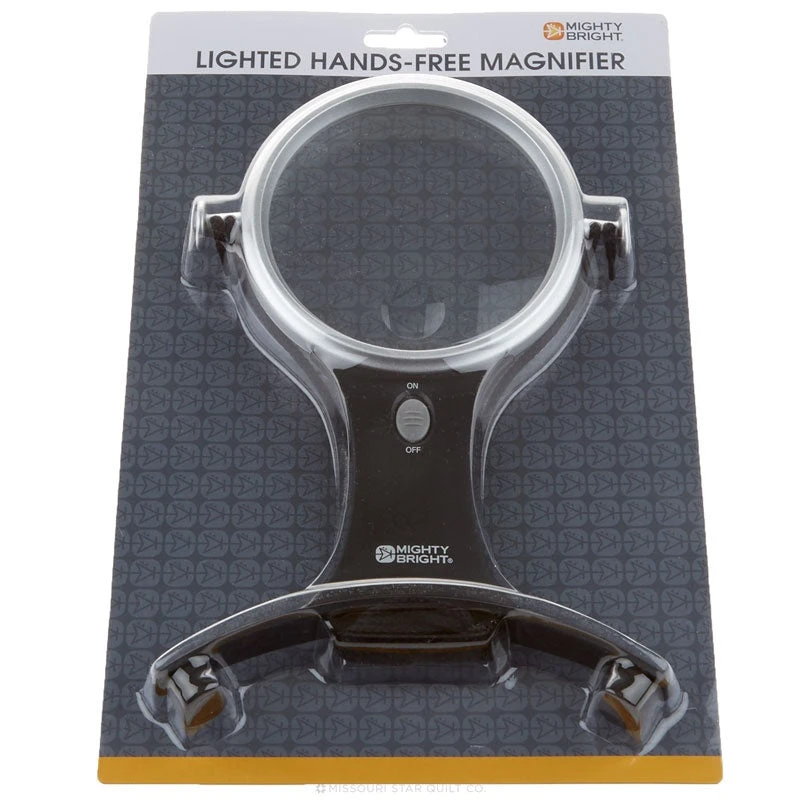 Mighty Bright® Lighted 4" Hands-free Magnifier 3 Mighty Bright® Lighted 4" Hands-free Magnifier - Image 3