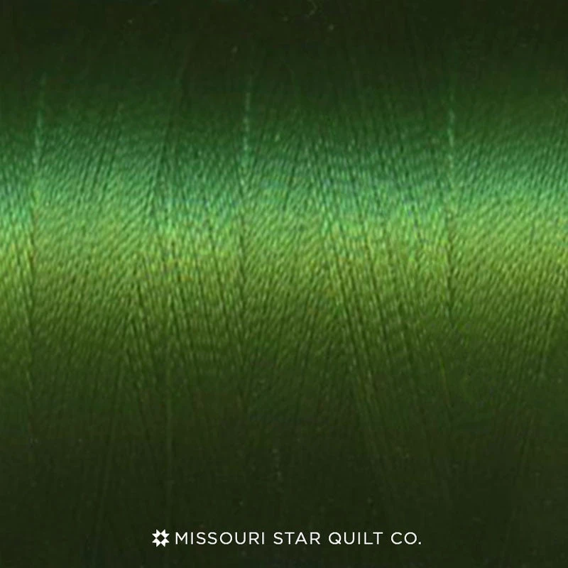 Missouri Star 50 WT Cotton King Spool Thread Grass Green - Image 2