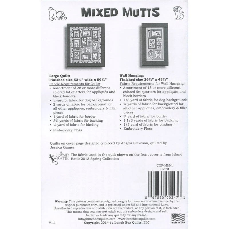 Mixed Mutts Pattern 2 Mixed Mutts Pattern - Image 2
