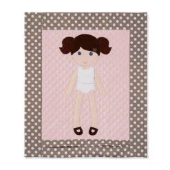 Paper Doll Blanket Pattern - Girl 6 Paper Doll Blanket Pattern - Girl -Clover Outlet Store paper doll blanket pattern girl pdb211 paper doll blanket 62bf63