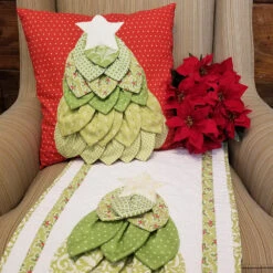Petal Pop Christmas Tree Pattern -Clover Outlet Store petal pop christmas tree pattern sbq06 sugar bee quilts 296e71