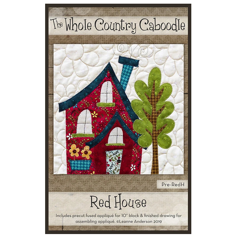 Red House Precut Fused Appliqué Pack 1 Red House Precut Fused Appliqué Pack