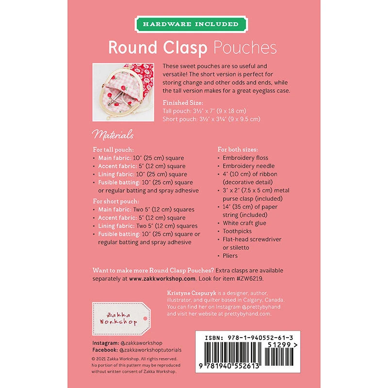 Round Clasp Pouches Kit 5 Round Clasp Pouches Kit - Image 5