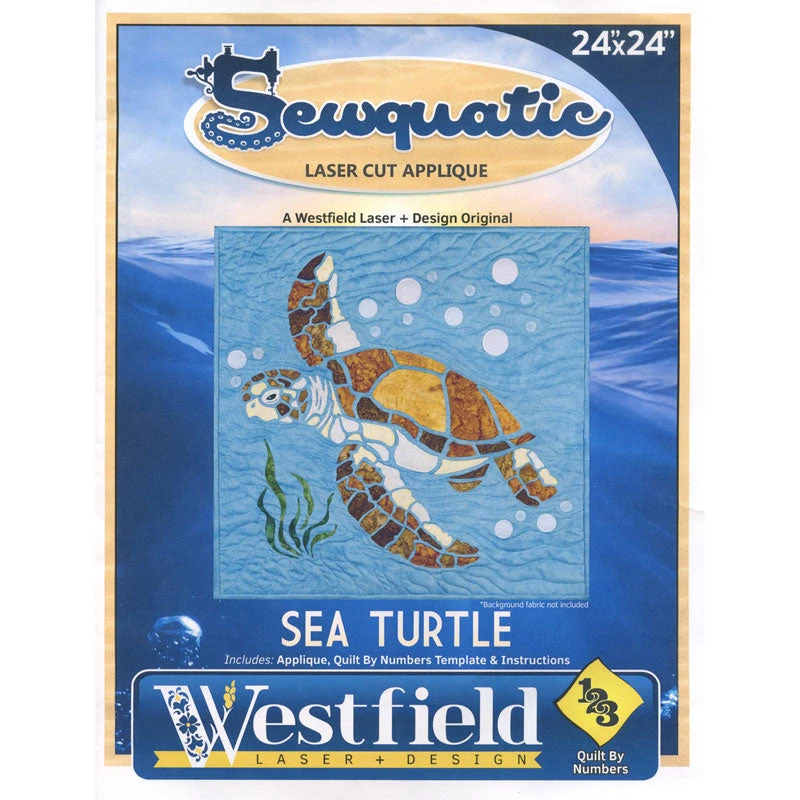 Sea Turtle Sewquatic Laser Cut Kit - Image 3