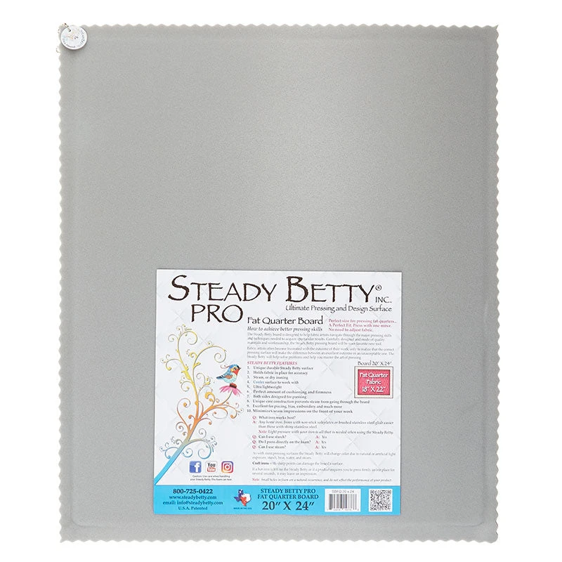 Steady Betty® Pro Ultimate Pressing & Design Surface - Fat Quarter 20" X 24"