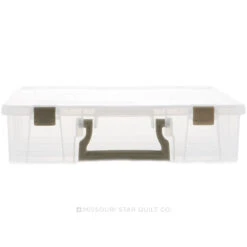 Super Satchel™ Storage Box - Clear -Clover Outlet Store super satchel storage box clear 6955ab artbin artbin 77006c
