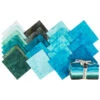 Tantalizing Teal Batik Solids Fat Quarter Bundle