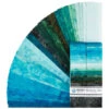 Tantalizing Teal Batik Solids Strips
