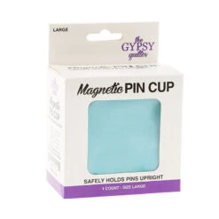 The Gypsy Quilter Magnetic Pin Cup Large - Blue -Clover Outlet Store the gypsy quilter magnetic pin cup large blue tgqph009 the gypsy quilter the gypsy quilter 945846