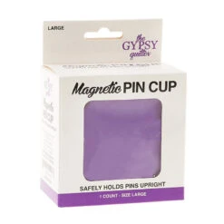 The Gypsy Quilter Magnetic Pin Cup Large - Purple -Clover Outlet Store the gypsy quilter magnetic pin cup large purple tgqph007 the gypsy quilter the gypsy quilter 92d4a3