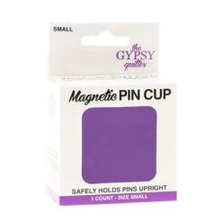 The Gypsy Quilter Magnetic Pin Cup Small - Purple -Clover Outlet Store the gypsy quilter magnetic pin cup small purple tgqph004 the gypsy quilter the gypsy quilter 875602