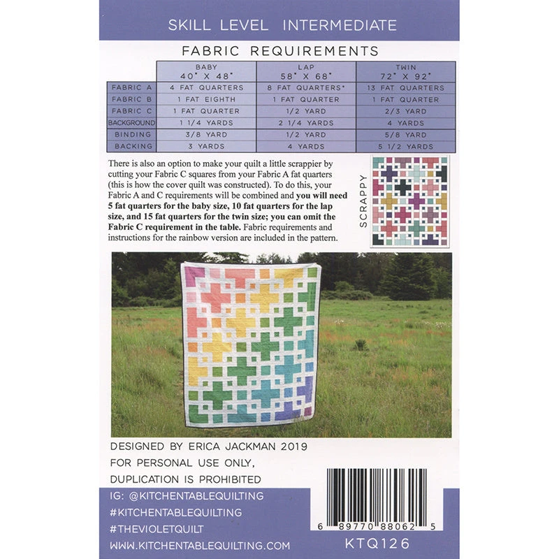 The Violet Quilt Pattern 2 The Violet Quilt Pattern - Image 2