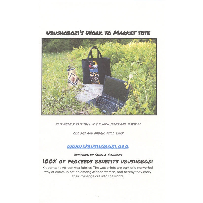 Ubushobozi's Work To Market Tote Kit 4 Ubushobozi's Work To Market Tote Kit - Image 4