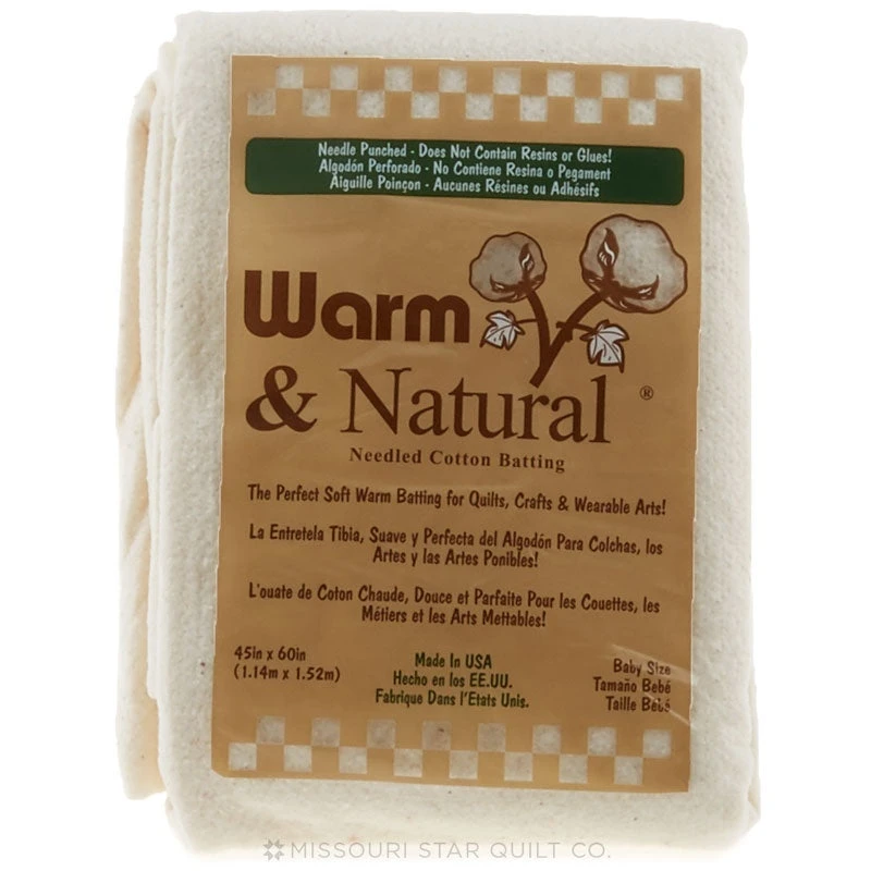 Warm & Natural® Cotton Batting Crib 1 Warm & Natural® Cotton Batting Crib