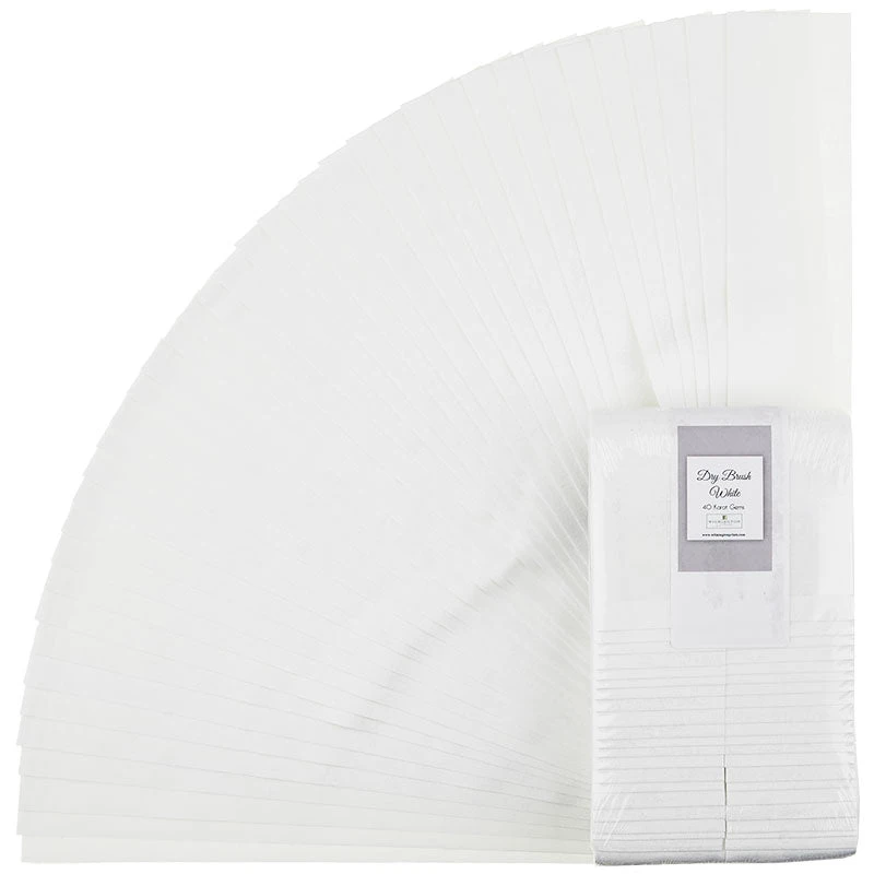 Wilmington Essentials - Dry Brush White 40 Karat Gems